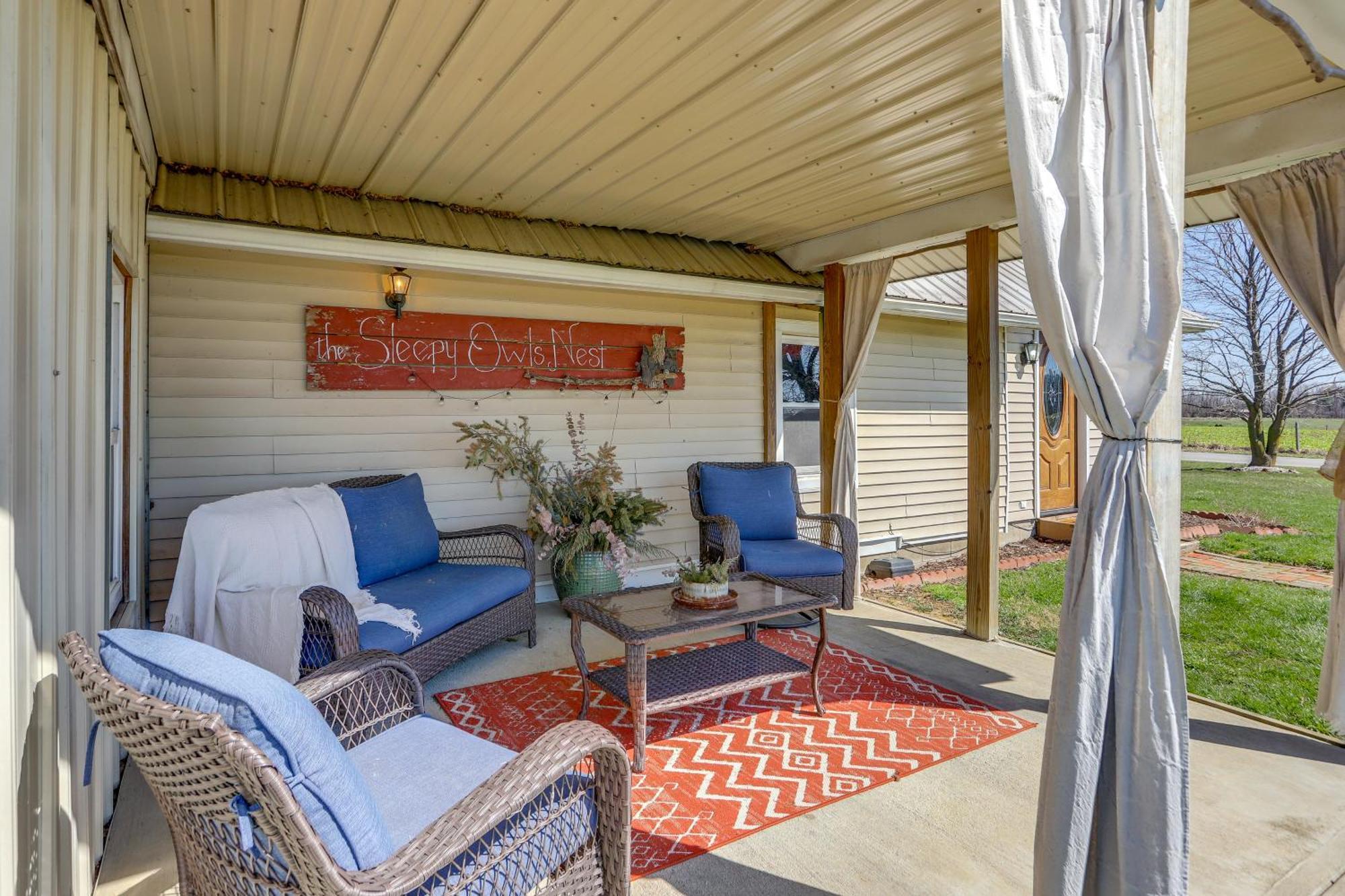 Quiet Shiloh Retreat With Spacious Yard And Fireplace! Esterno foto