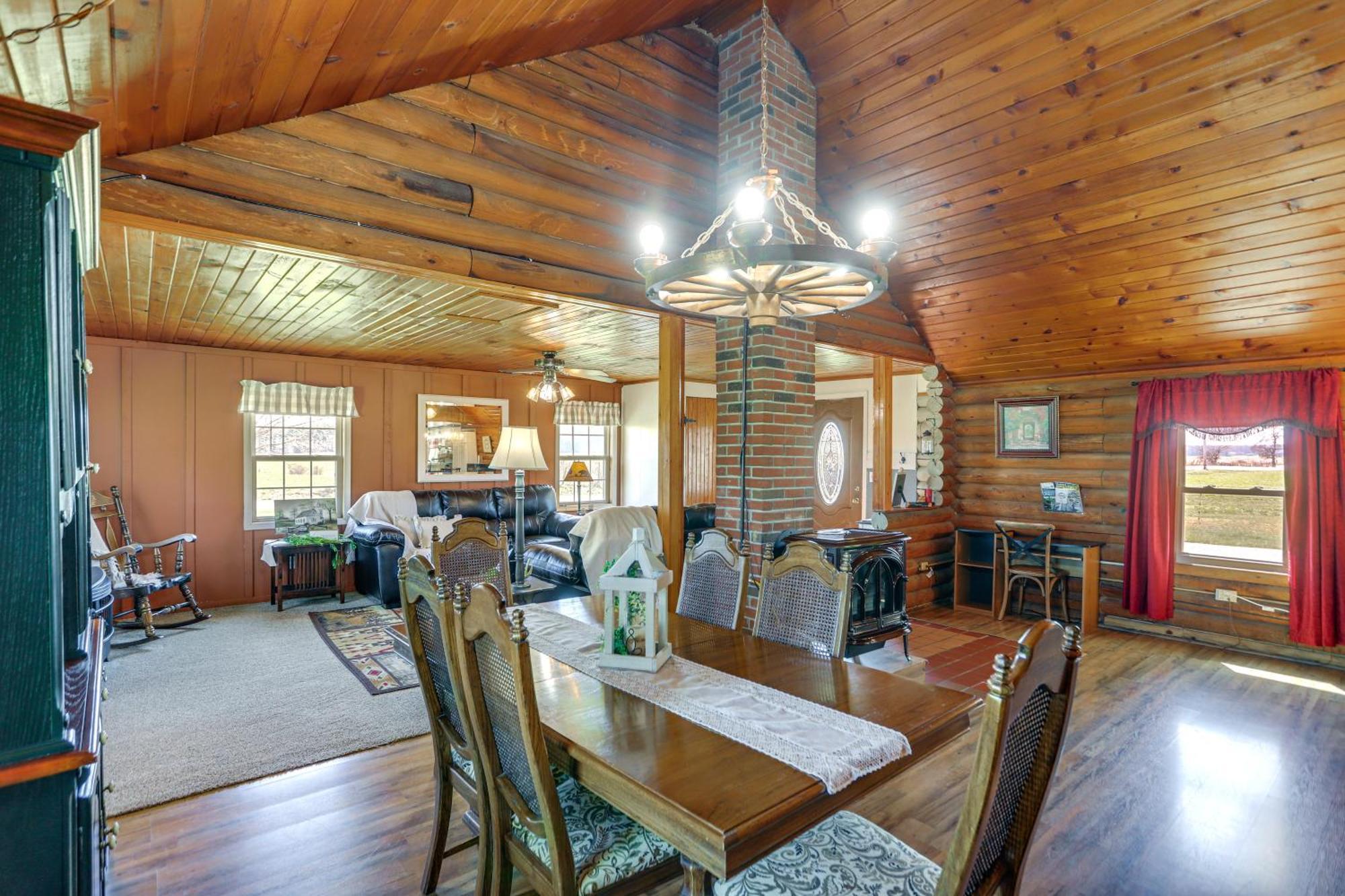 Quiet Shiloh Retreat With Spacious Yard And Fireplace! Esterno foto